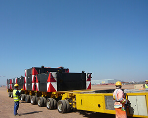 Reboques autopropulsados ​​SPMT